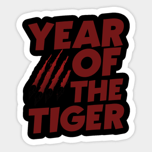 Year Of The Tiger Chinese New Year 2022 Sticker